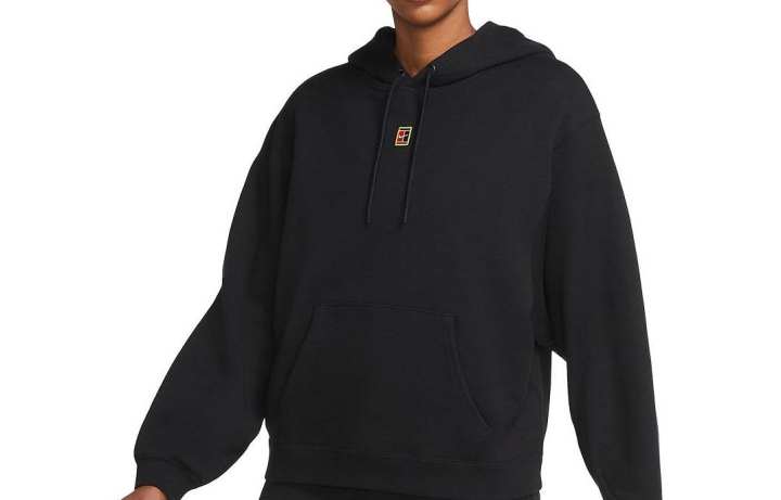 Nike Nike Sweatshirts Women's Black Hooded Moderate Regular