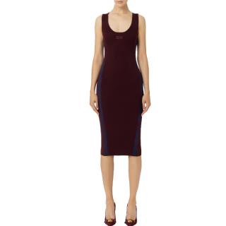 Elisabetta Franchi Sleeveless Dress Women's Red Black