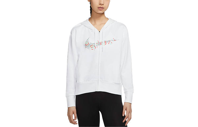 Nike Nike Sweatshirts Women's White Hooded Moderate