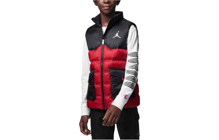 Jordan Jordan Kids Vests Stand Collar Moderate
