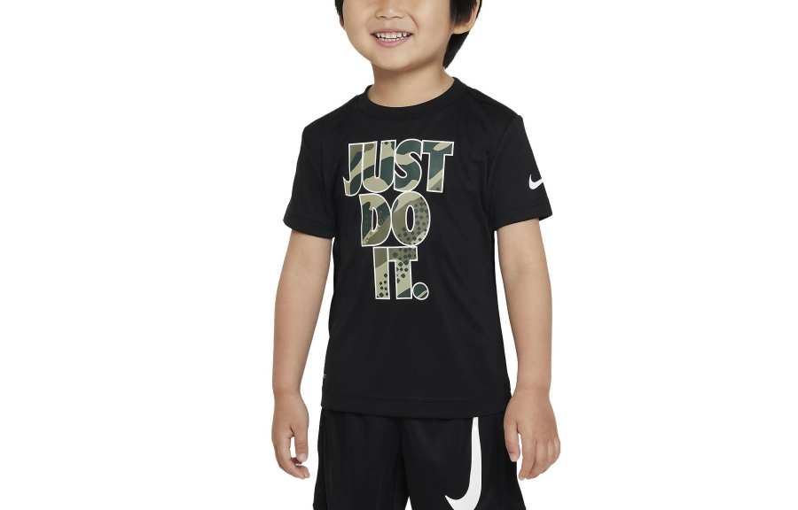 Nike Nike Dri Fit T Shirt Black Infant And Toddler