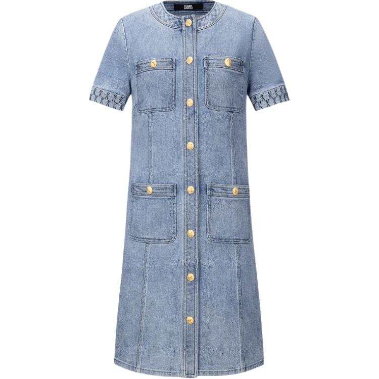 KARL LAGERFELD / Karl Lagerfeld Jeans Short Sleeved Dress Women's