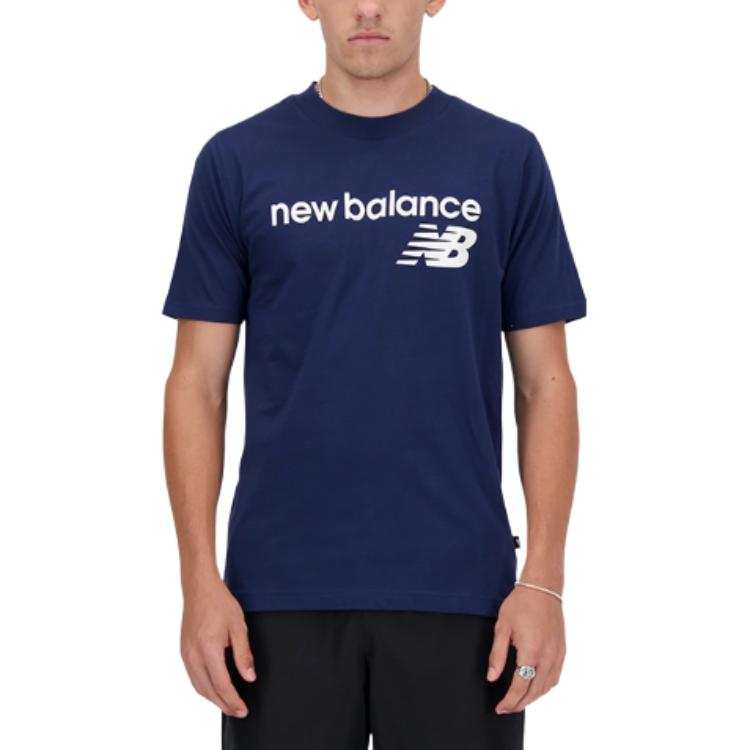 New Balance New Balance T Shirt Men's Marine Blue