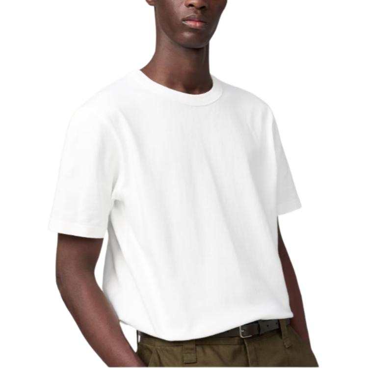 UNIQLO T Shirts Unisex White Crew Neck