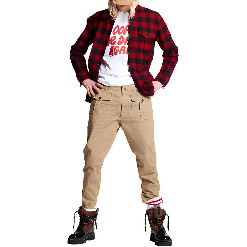 DSQUARED 2 Dsquared2 Slim Cut Tapered Cargo Pants