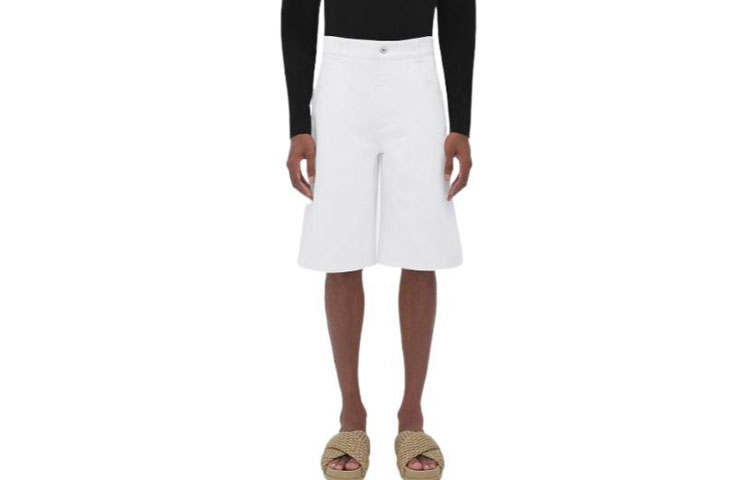 Bottega Veneta FW22 Casual Shorts Men's White