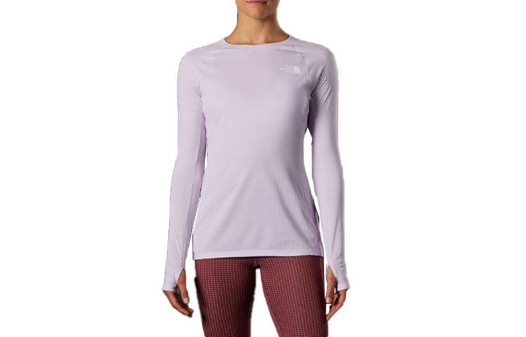THE NORTH FACE Raglan Sleeve T Shirt Women's Light Purple