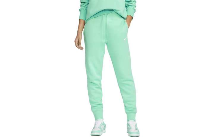 Nike Nike Knitted Sweatpants Women's Teal Moderate Cuffed Pants