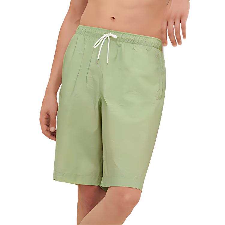 HERMES Casual Shorts Men's Apricot Green Moderate