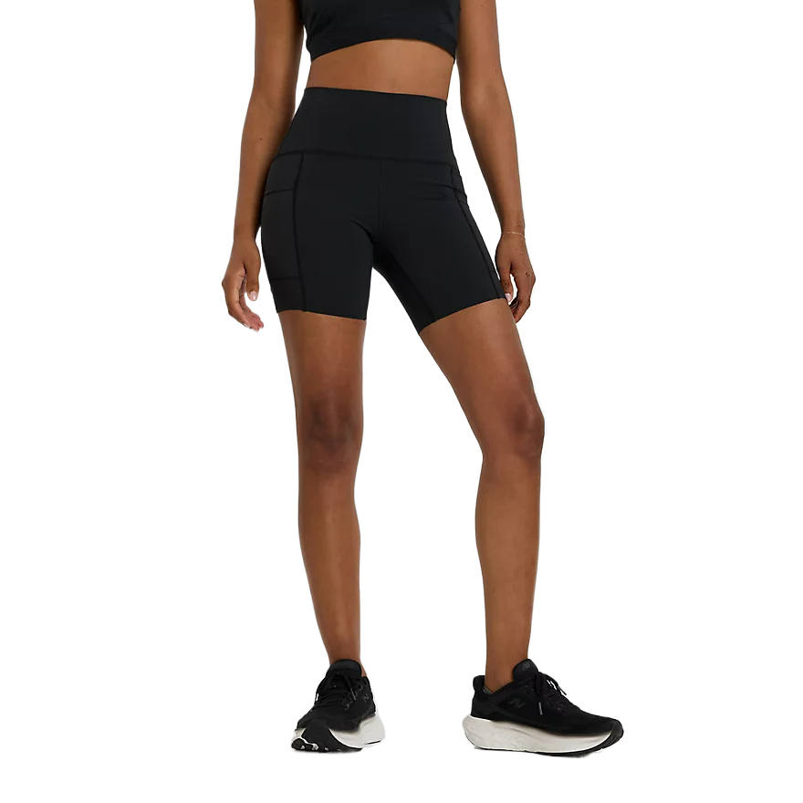 New Balance New Balance Nb Sleek Pocket High Rise Short 6'