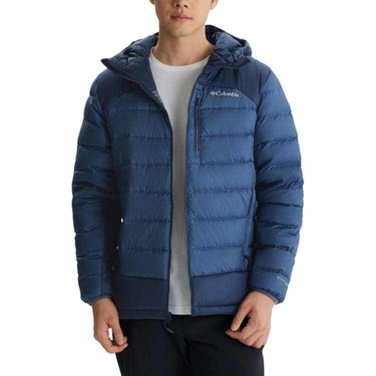 Columbia Autumn ParkOmni Heat Down Jacket Men's Blue