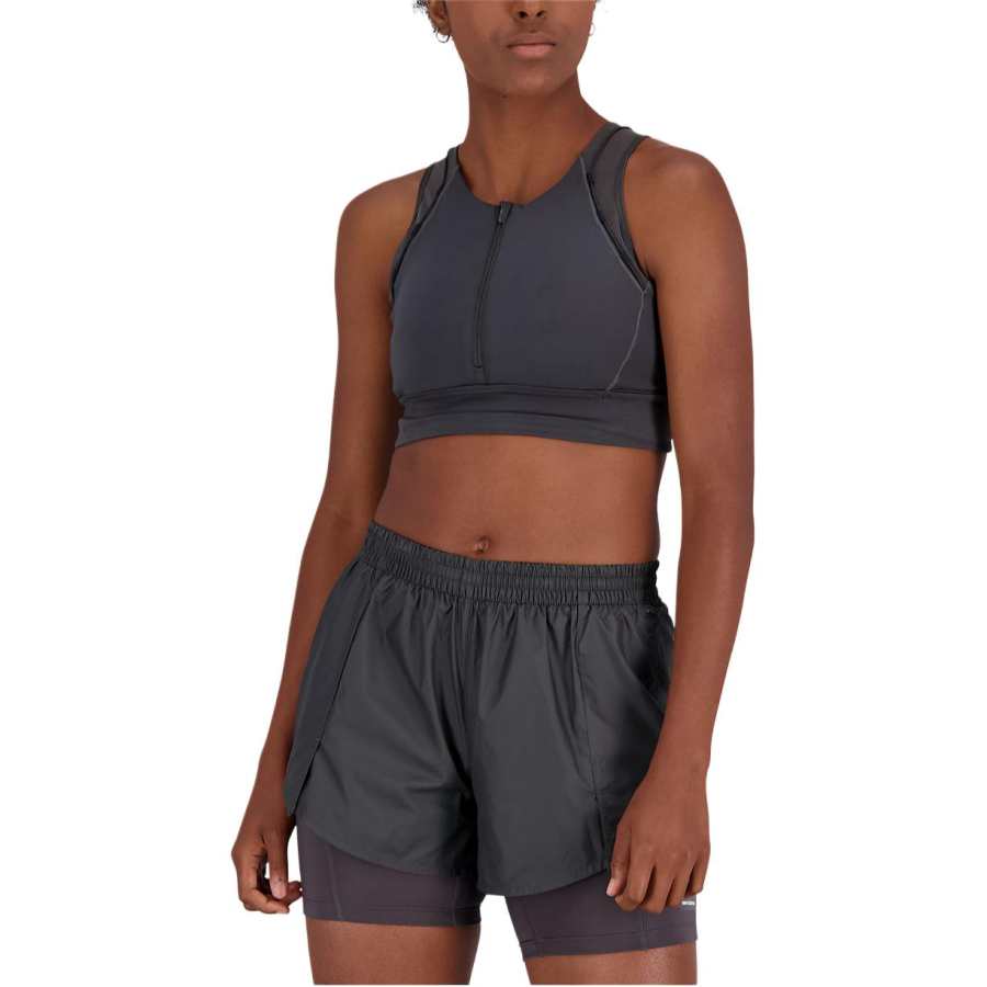 New Balance New Balance Impact Run At Bra Top Sports Underwear Women's Black