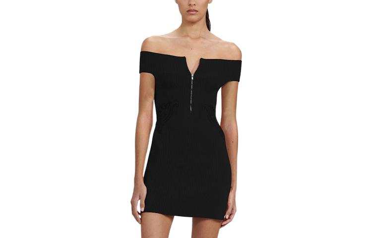 Self-portrait Self portrait FW22 Sleeveless Dress Women's Black