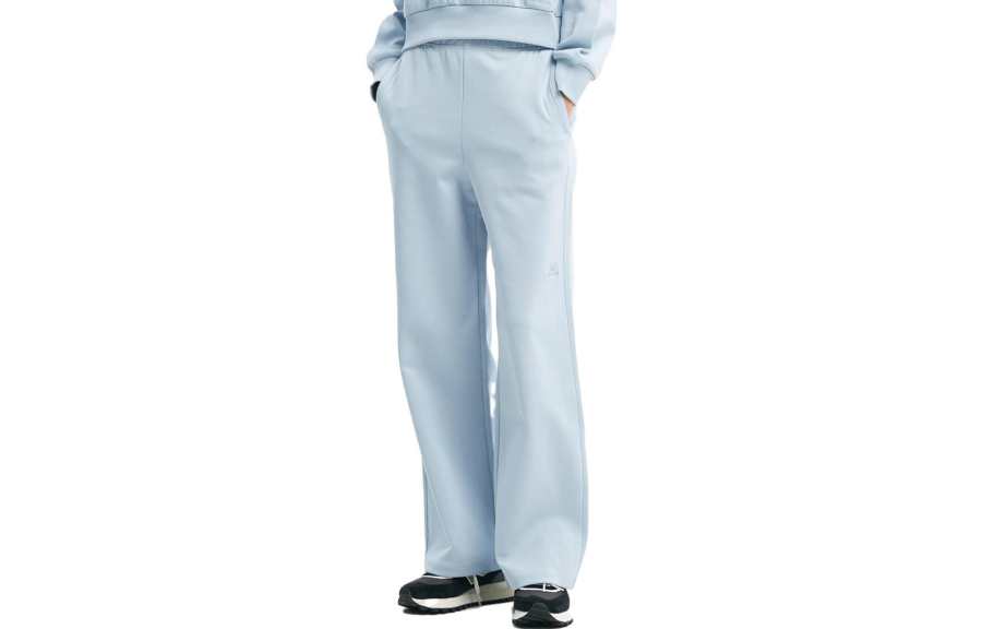 New Balance New Balance Casual Pants Women's Light Blue Moderate Wide Leg Pants
