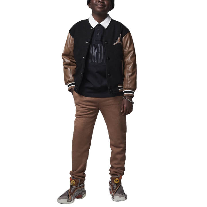 Jordan Jordan Jackets & Coats Jordan KidsArchaeo Brown FW24 Black Teenagers