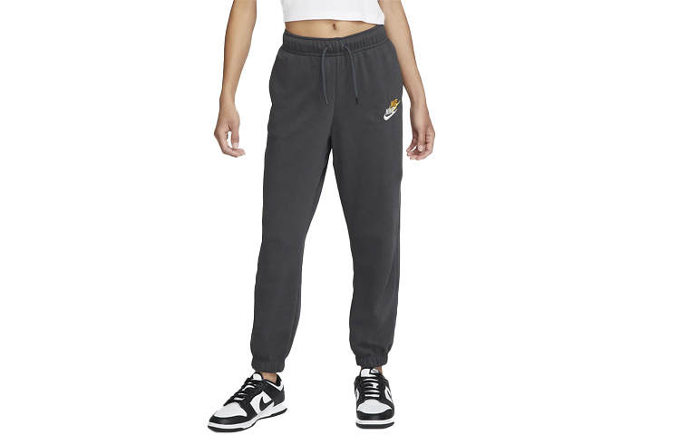 Nike Nike Knitted Sweatpants Women's Gray Moderate Cuffed Pants