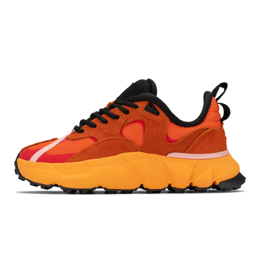 AFTER SCHOOL SPECIAL Cushioning Abrasion Resistant Coverage Low top Chunky Sneakers Men's Rock Red Orange