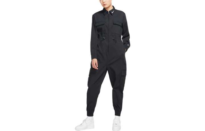 Nike Nike Bodysuits Women's Black Lapel Straight Fit