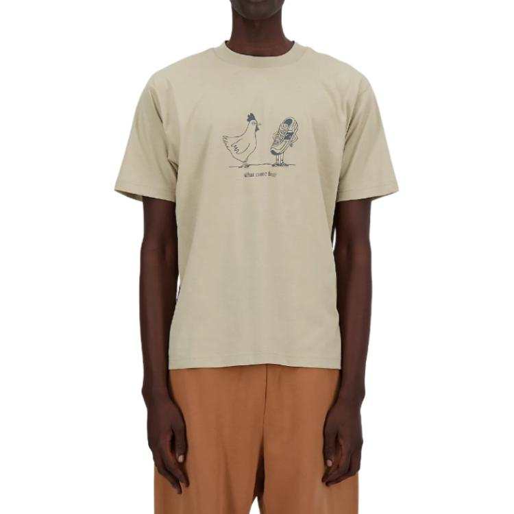 New Balance New Balance T Shirt Men's Beige