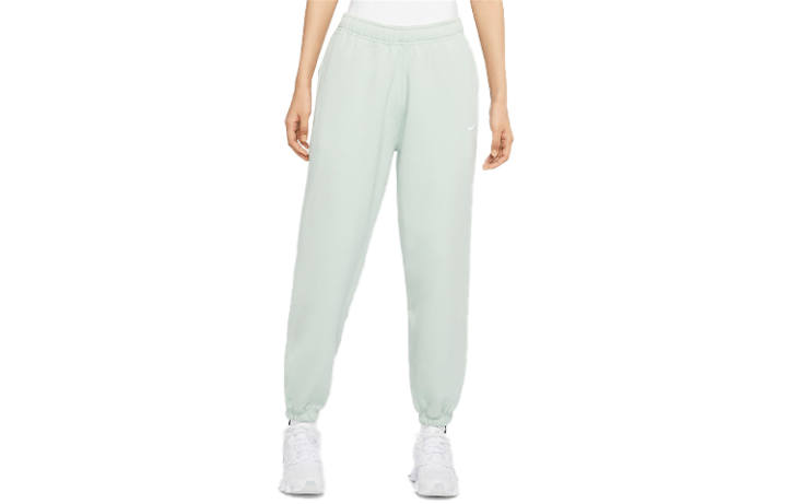 Nike Nike Knitted Sweatpants Women's Frosty Grass Green Moderate Cuffed Pants