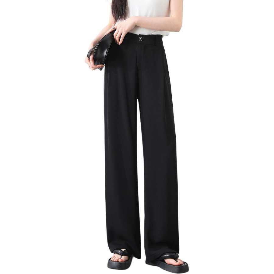 BALENO Casual Pants Women's Thin Straight Fit Pants