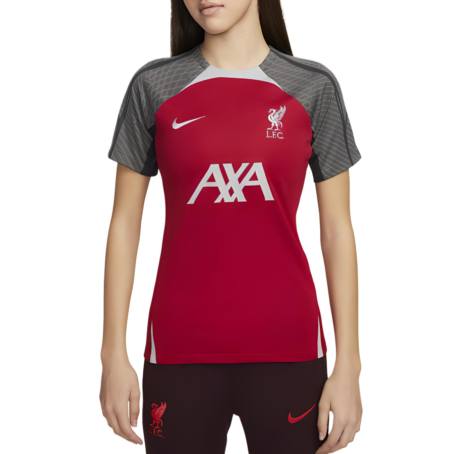 Nike Nike Liverpool Women's Dri FIT Football Knit Top Soccer Jersey Women's Red
