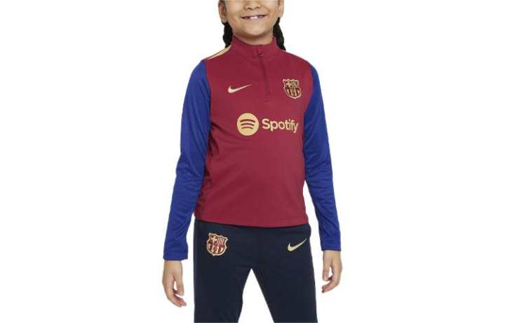 Nike Nike T Shirt F.C. Barcelona Academy Pro Noble Red Kids'
