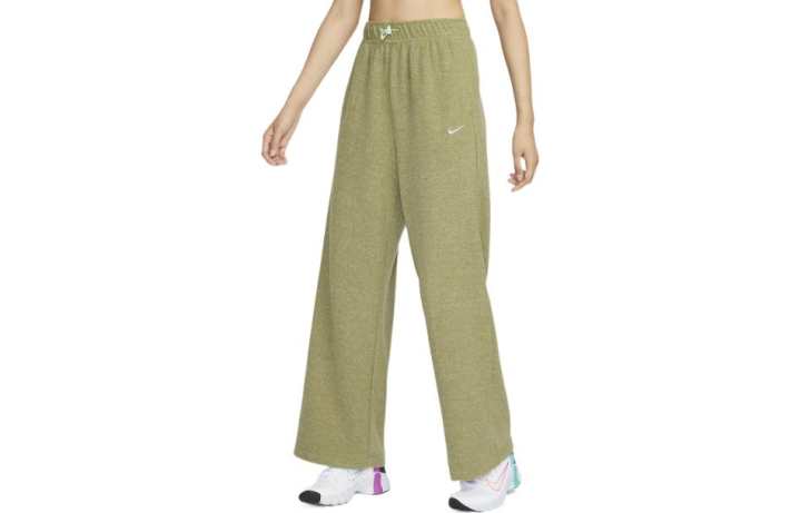 Nike Nike Knitted Sweatpants Women's Matcha Green Moderate Straight Fit Pants