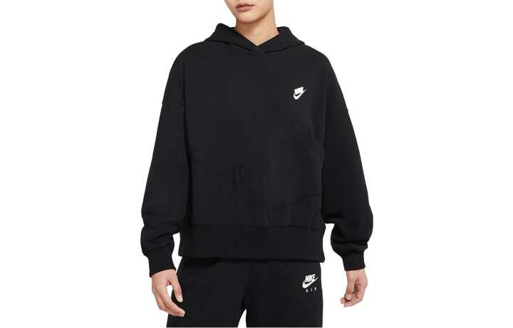 Nike Nike Sweatshirts Women's Black Hooded Moderate Regular
