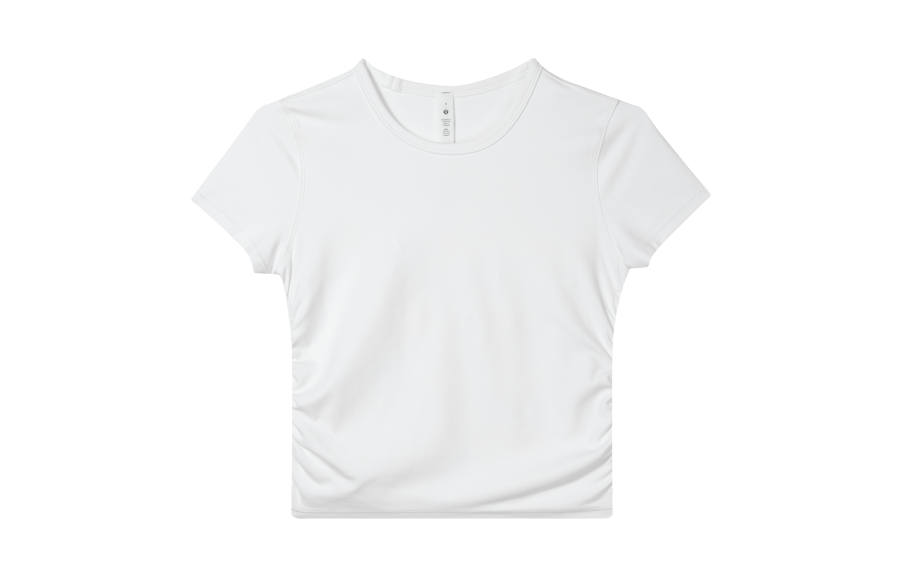 Lululemon Crop Tops Women's Crew Neck Moderate