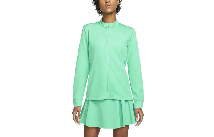 Nike Nike Sweatshirts Women's Green Stand Collar Moderate Regular