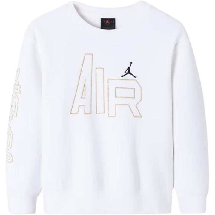 Jordan Jordan Sweatshirt Pure White Kids'
