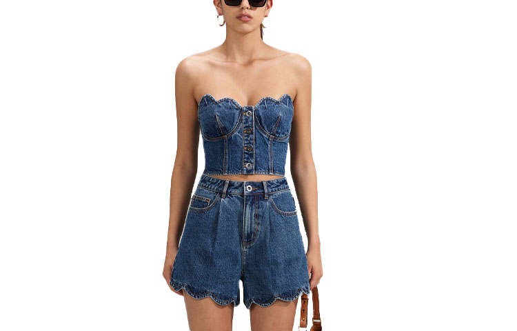 Self-portrait Self portrait Strapless Top Women's