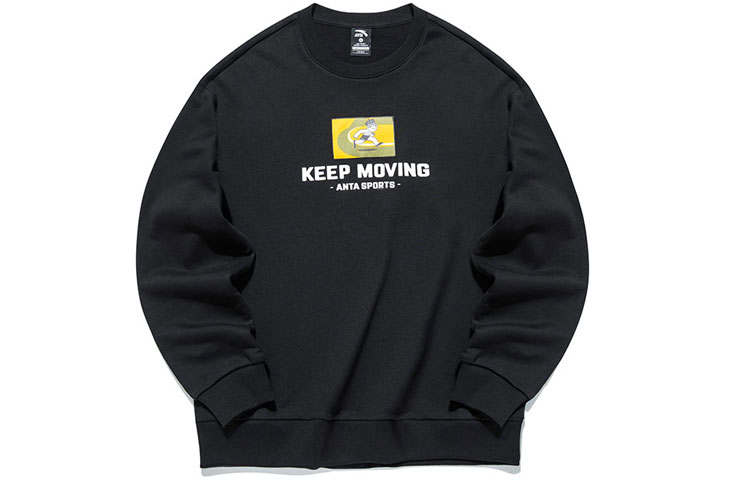 ANTA Anta Life Collection Sweatshirt Unisex Black