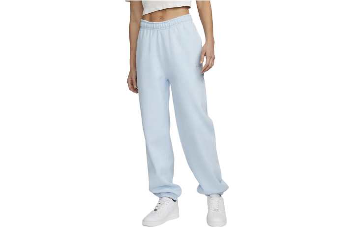 Nike Nike Knitted Sweatpants Women's Sky Blue Moderate Cuffed Pants