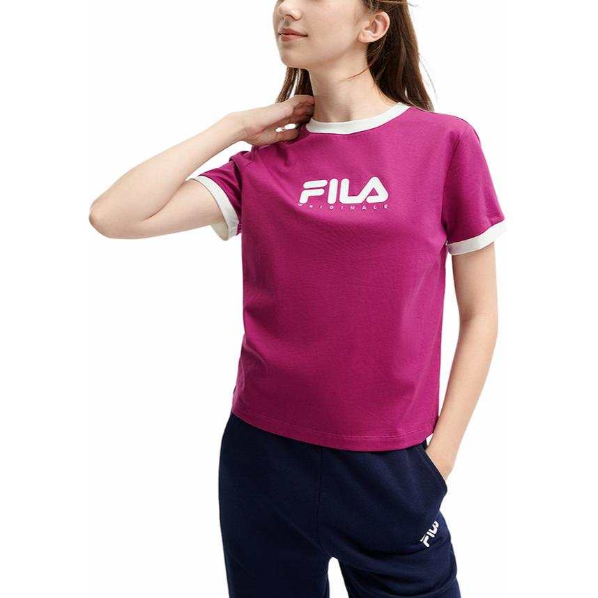FILA ORIGINALE Regular T Shirt Women's Rosy Red