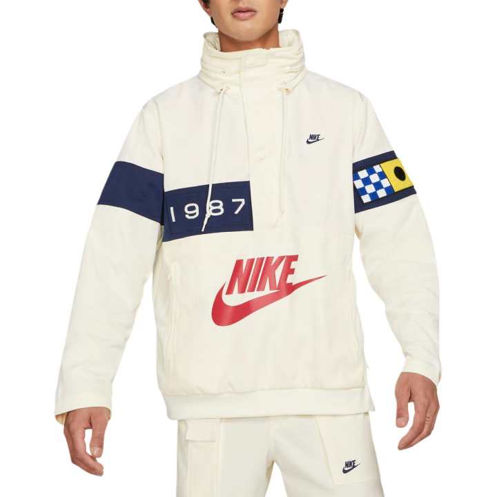 Nike Nike Sweatshirts Men's White Detachable Hood Moderate