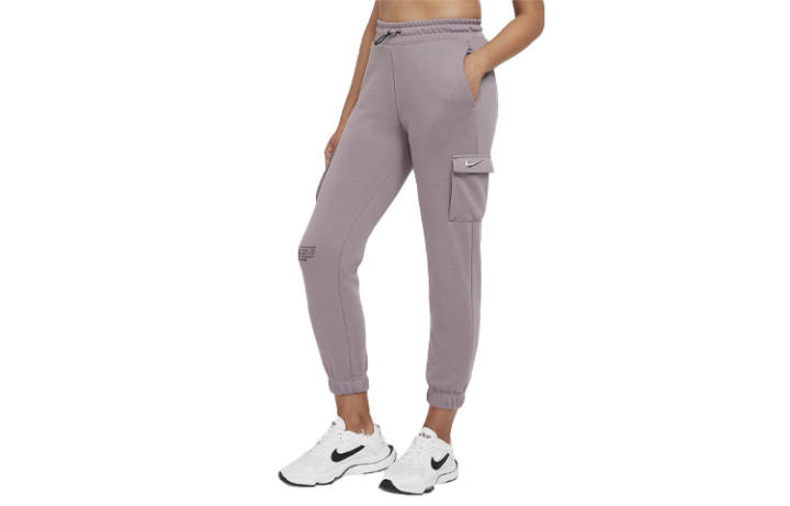 Nike Nike Knitted Sweatpants Women's Smoke Purple Moderate Cuffed Pants