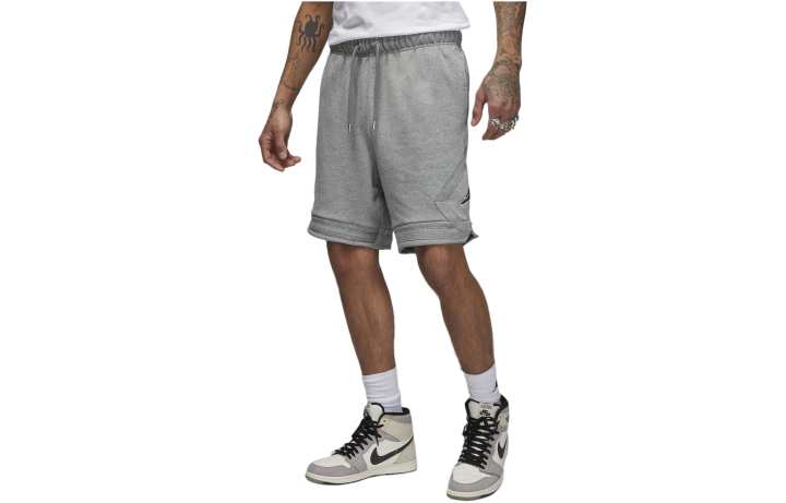 Jordan Jordan Flight Fleece Casual Shorts Men's Gray
