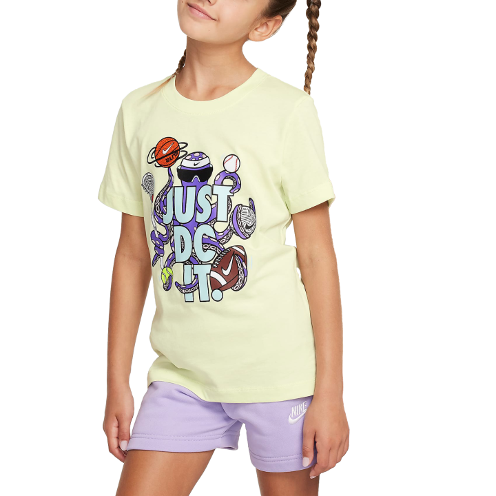 Nike Nike Sportswear T Shirt Lime Ice Kids'