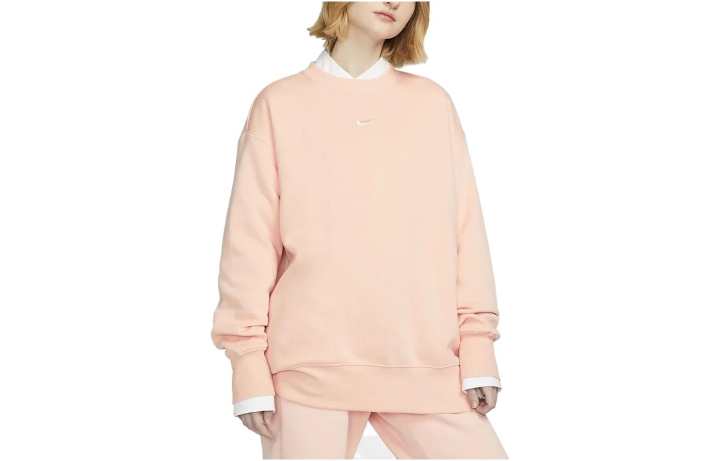 Nike Nike Sweatshirts Women's Apricot Pink Crew Neck Moderate Other