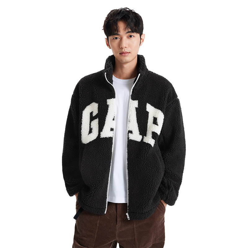 GAP GAP Velvet Jackets Unisex Stand Collar Moderate