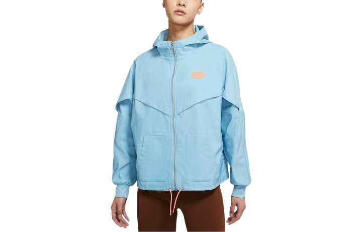 Nike Nike Jackets Women's Blue Hooded Moderate Other
