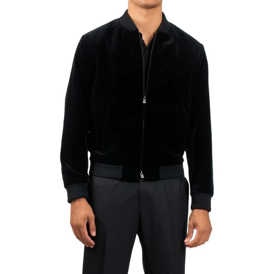 HUGO BOSS FW24 Jackets & Coats Men's Black