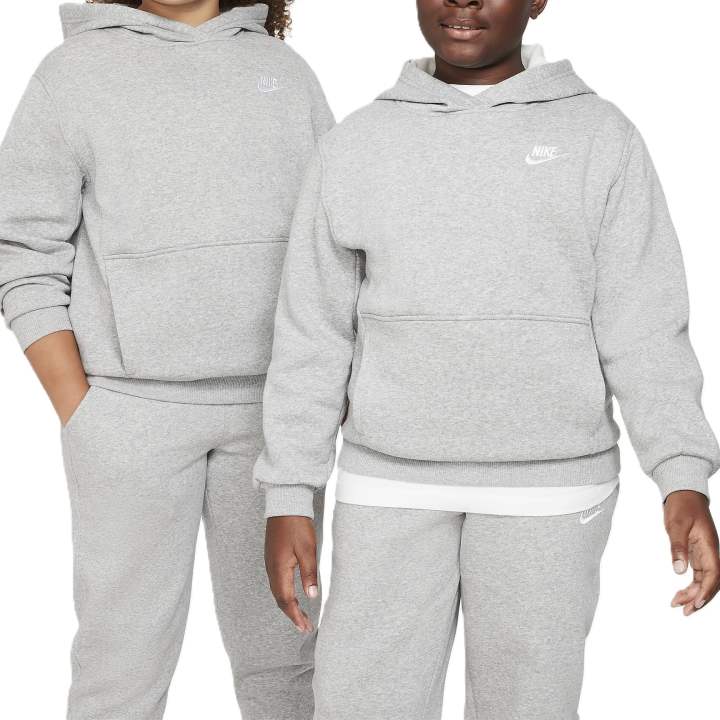 Nike Nike Sweatshirt Sportswear Club Dark Gray/White Teenagers