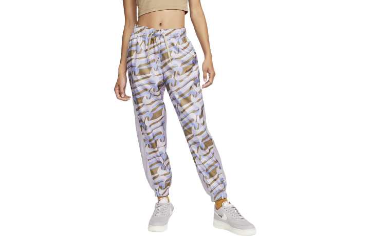 Nike Nike Knitted Sweatpants Women's Purple Moderate Cuffed Pants