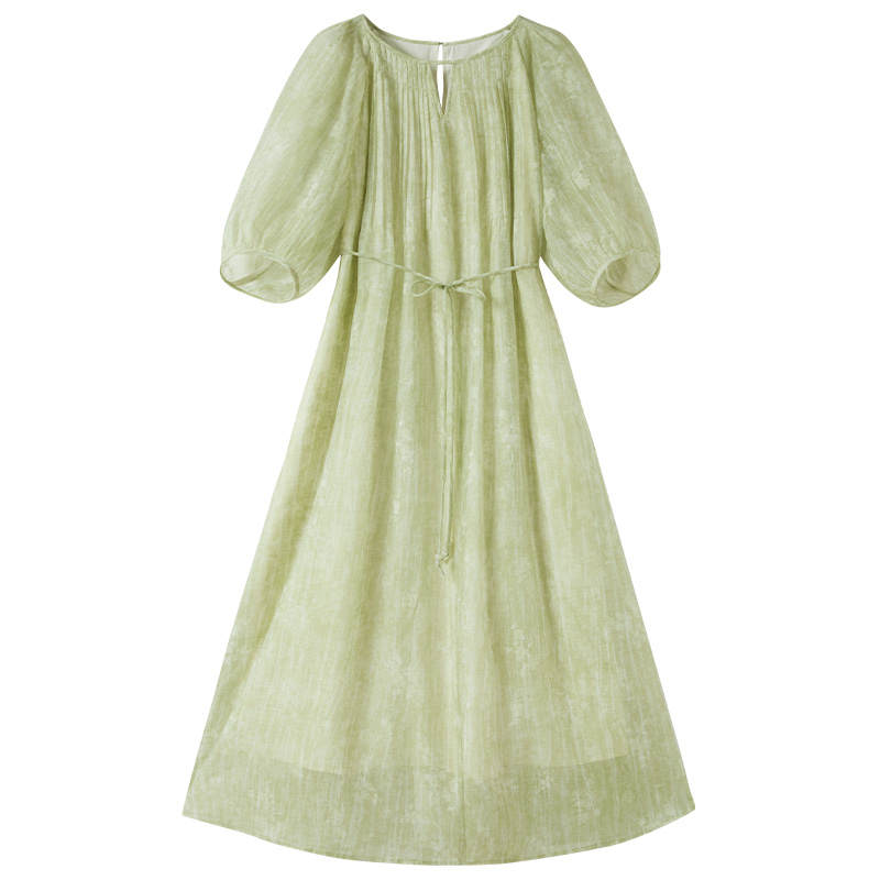 XIANGYING Short Sleeved Dress Women's