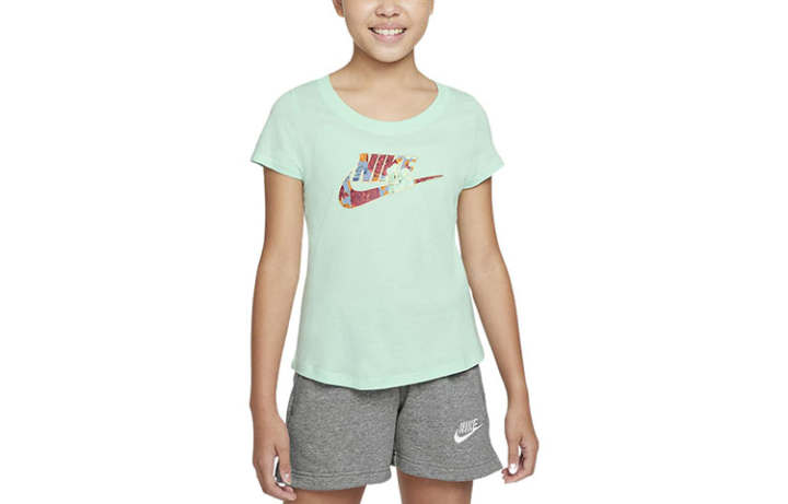 Nike Nike Kids T Shirts Crew Neck Moderate