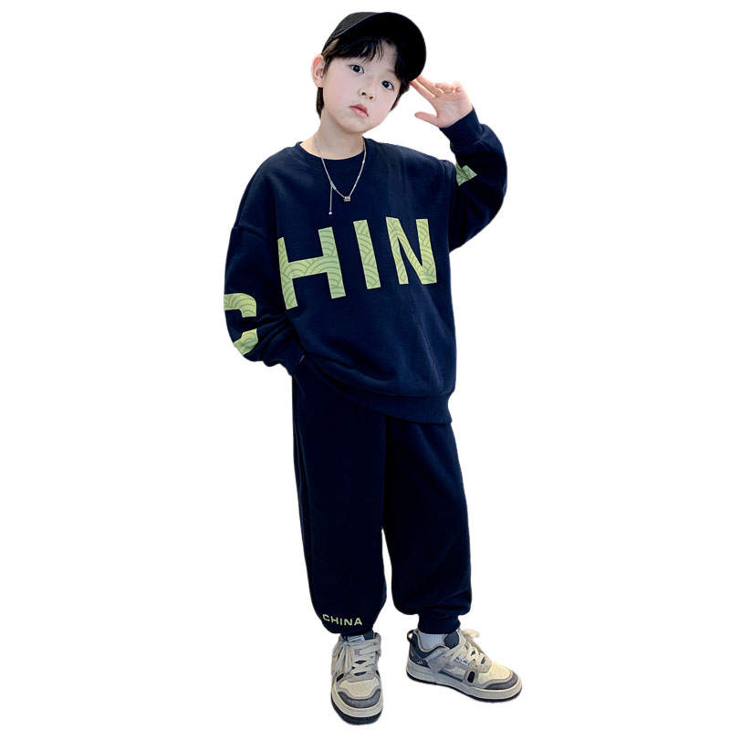 Lanza Casual Sportswear Navy Blue Kids'