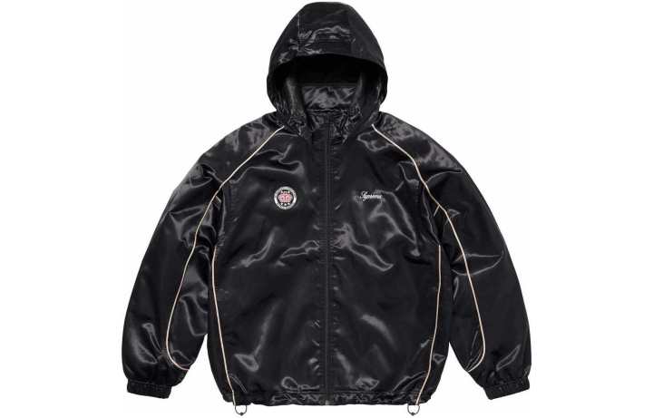 Supreme Supreme Satin Hooded Track Jacket